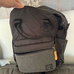 Black and Gray Backpack
